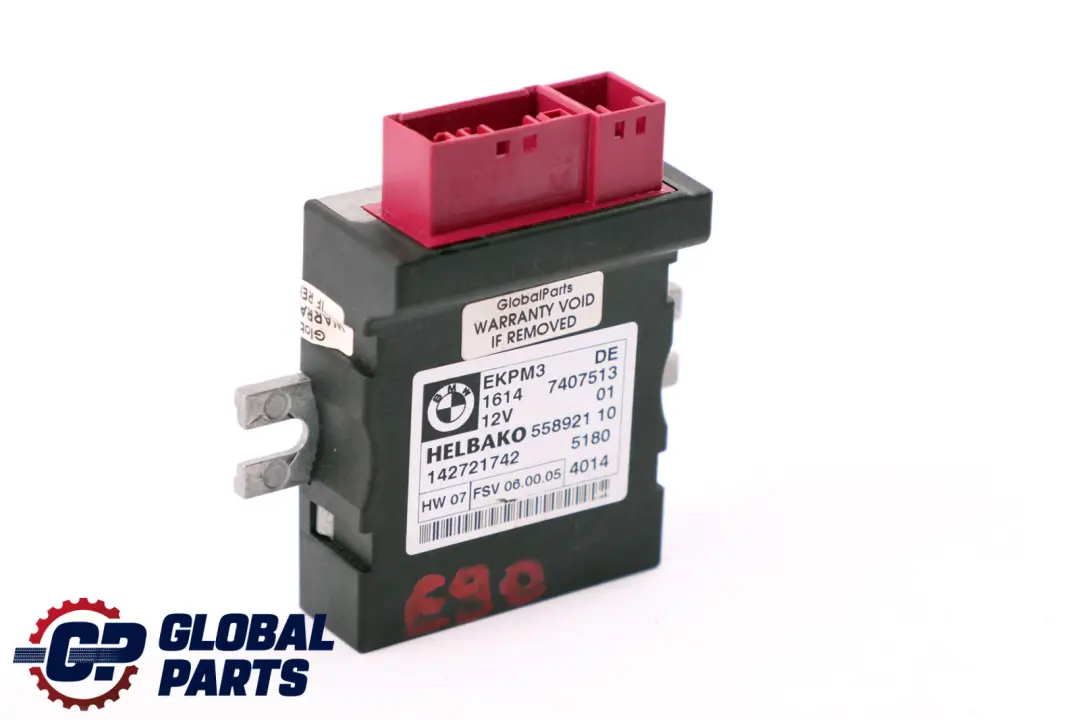 BMW E60 E61 E81 E87 E90 E91 E92 Unidad Control Para Bomba Combustible - SKU 7407513 - Número de pieza 7276046