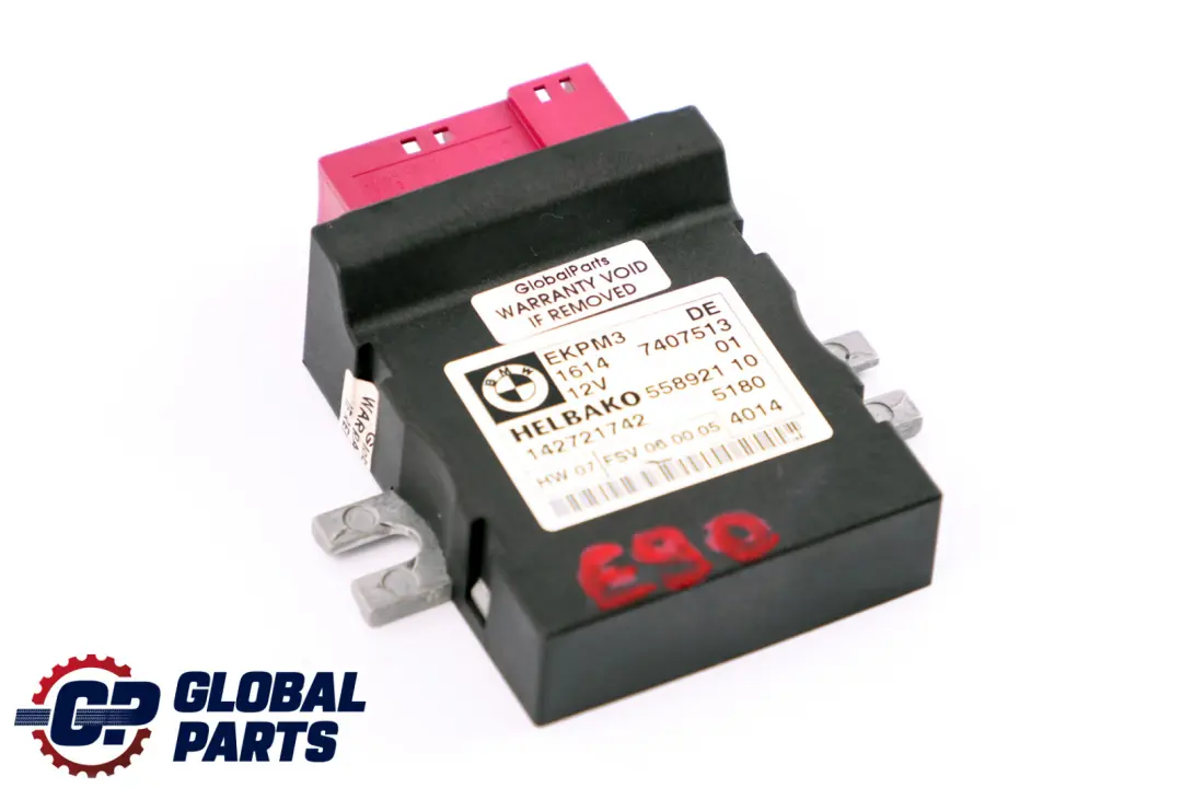 BMW E60 E61 E81 E87 E90 E91 E92 Control Unit For Fuel Pump - SKU 7407513 - Part number 7276046