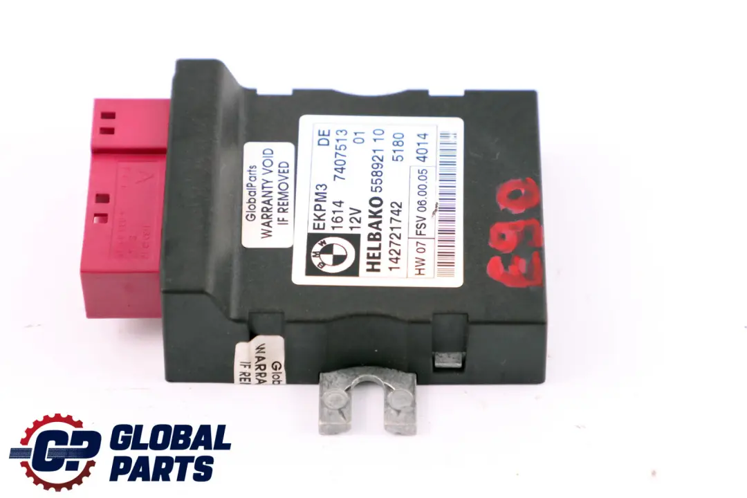 BMW E60 E61 E81 E87 E90 E91 E92 Control Unit For Fuel Pump - SKU 7407513 - Part number 7276046