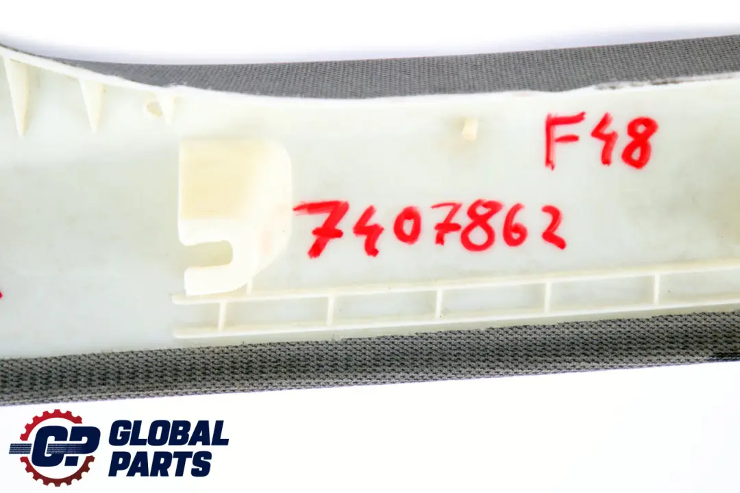 Column A Right O/S Trim Panel Grey 7402608 to BMW X1 Series F48 Cover with Part number 7407862 BMW X1 Series F48 Cover Column A Right O/S Trim Panel Grey 7402608 - SKU 7407862 - Part number 7407862