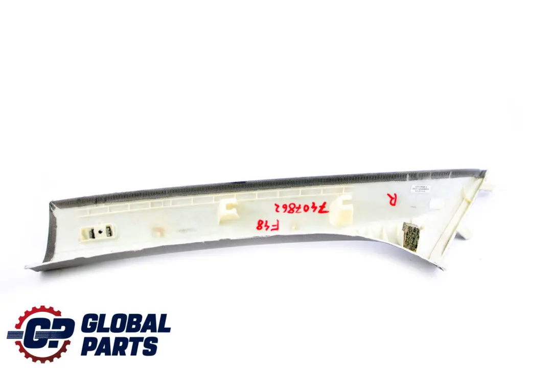 BMW X1 er F48 Blende A-Säule Rechts Grau 7402608 - SKU 7407862 - Teilenummer 7407862