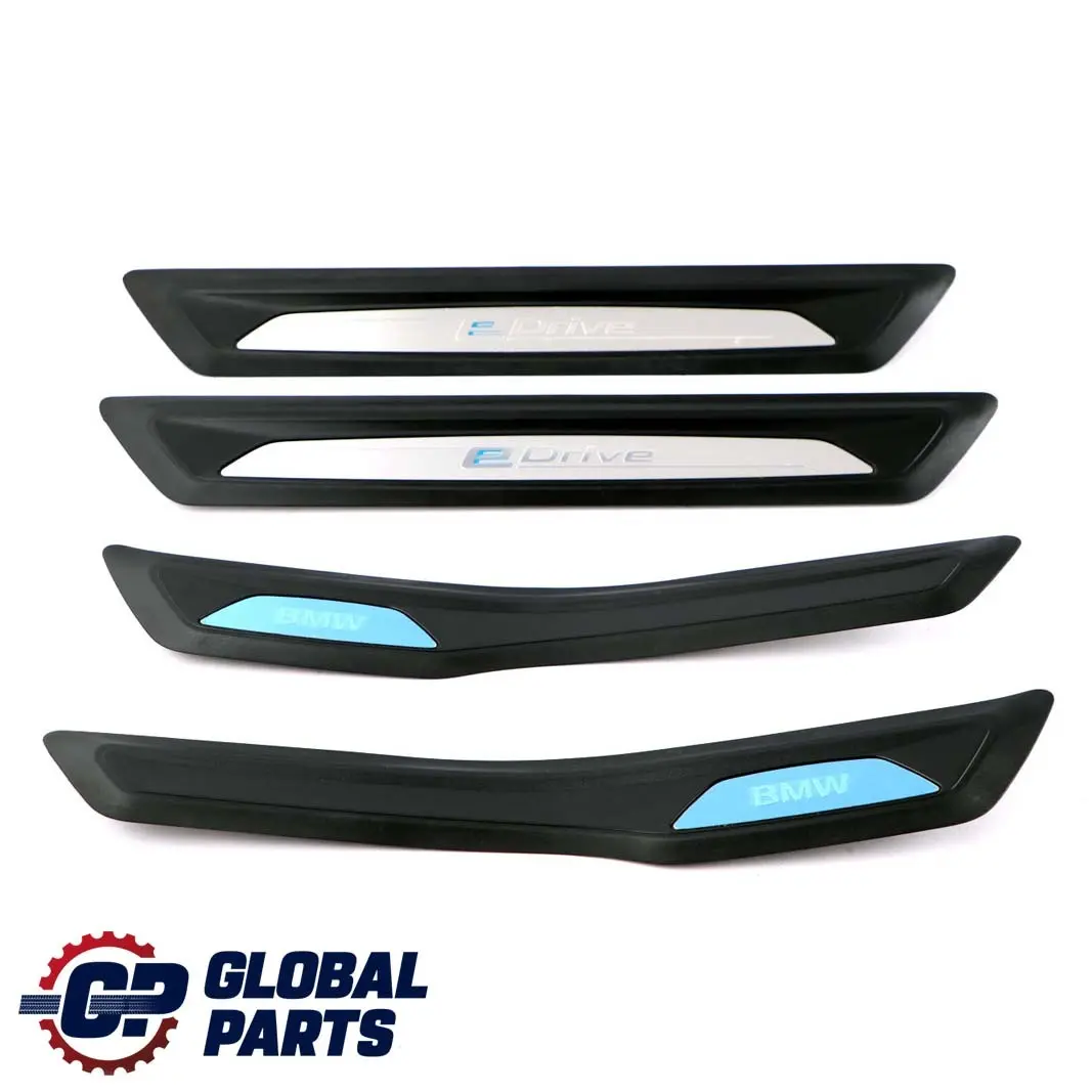BMW F30 LCI 330e eDrive Set Entrance Door Cover Trim Sill Panel Strip