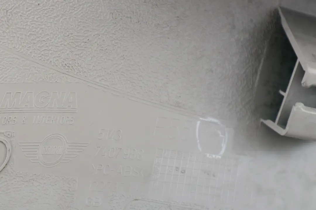 Mini Cooper One F55 Apertura Pilastro Destra Satellite Grigio 7407988 - SKU 7408002 - Numero di parte 7408002