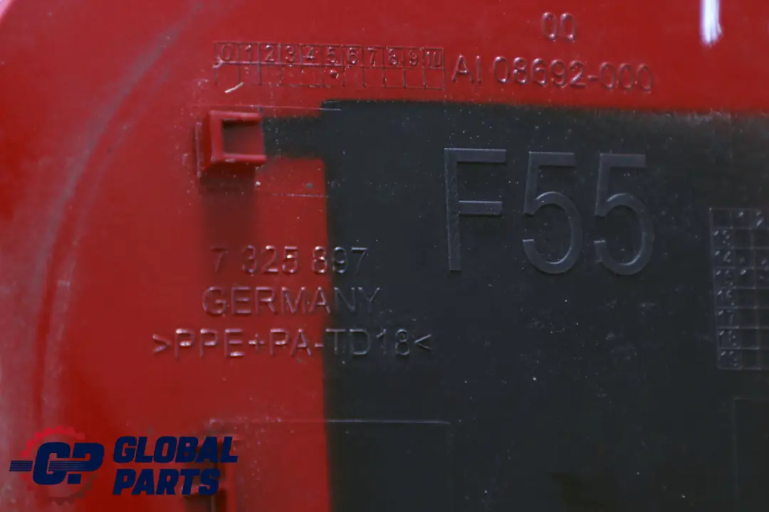 Mini Cooper F56 Fill In Flap Fuel Cover Blazing Red Metallic - SKU 7410277-BRM - Part number 7410277