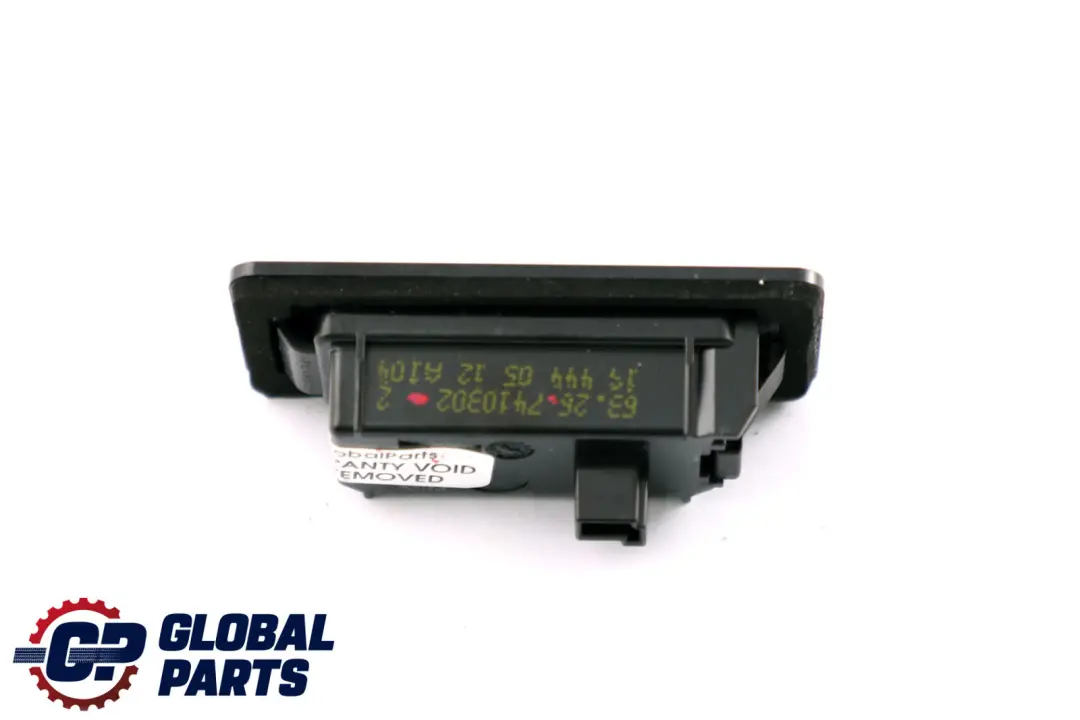 Luz de matrícula Touring para BMW F40 G30 con número de pieza 7410302 BMW F40 G30 Luz de matrícula Touring - SKU 7410302 - Número de pieza 7410302
