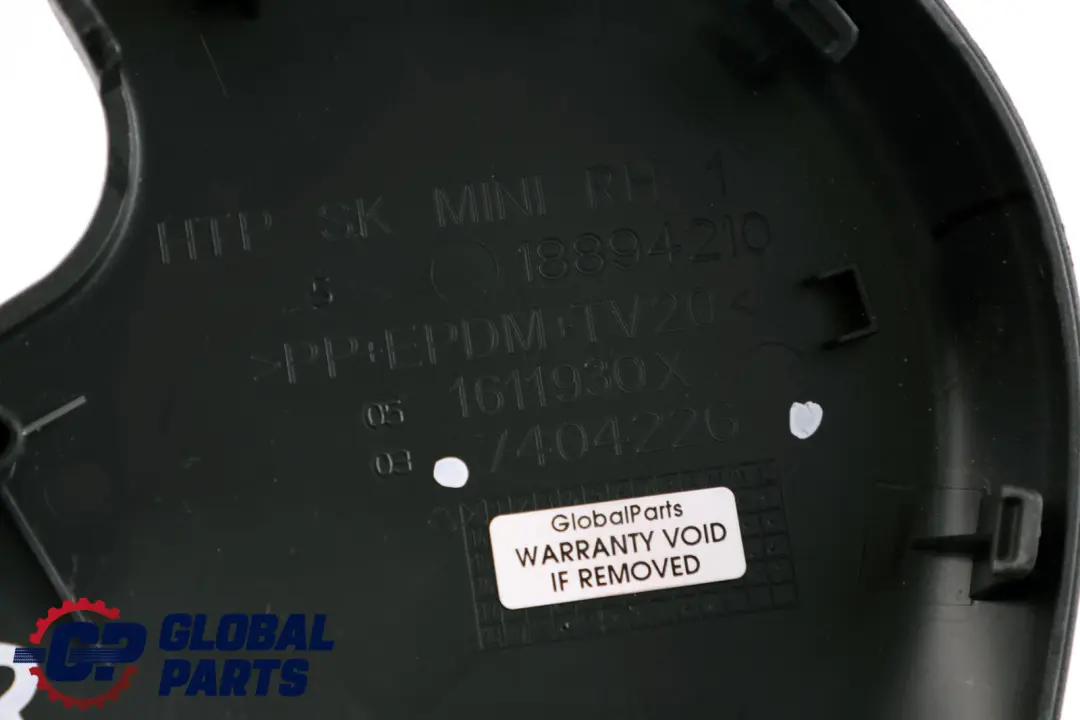 Mini Cooper F55 F56 Abdeckung Blende Sitz Vorne Aussen Rechts Schwarz 7404226 - SKU 7410564 - Teilenummer 7410564