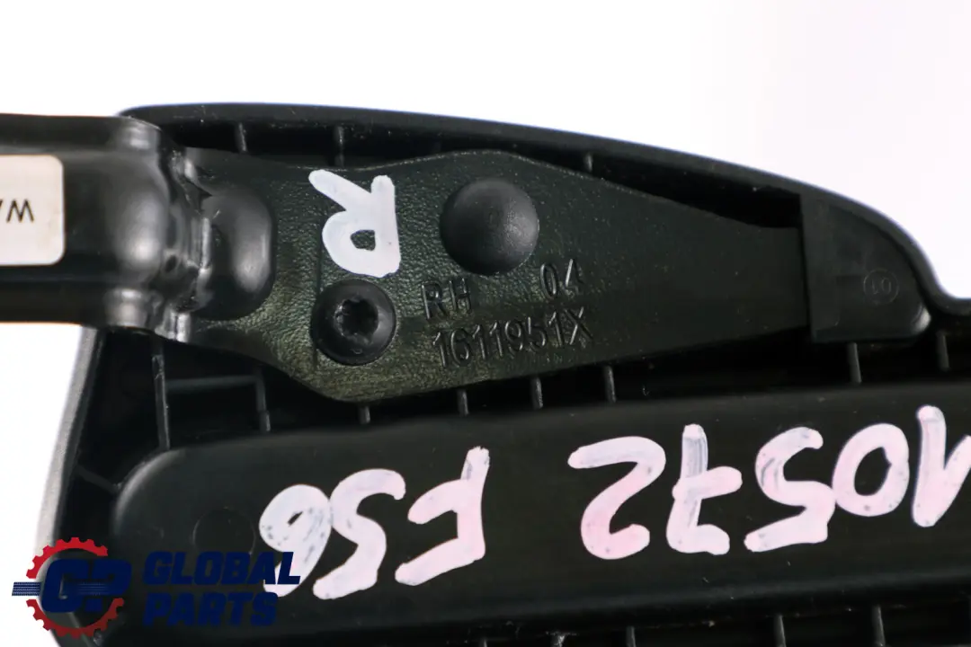 Front Seat Height Adjustment Lever Black Right 1611951 to BMW Mini Cooper F55 F56 with Part number 7410572 BMW Mini Cooper F55 F56 Front Seat Height Adjustment Lever Black Right 1611951 - SKU 7410572 - Part number 7410572