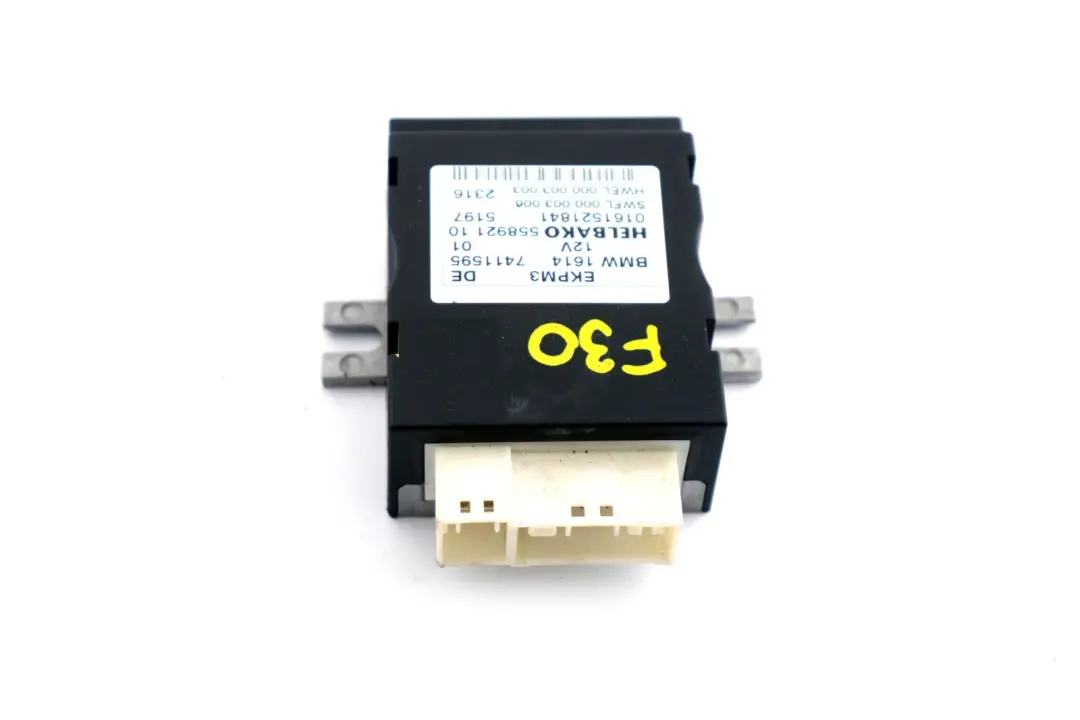 BMW F10 F20 F30 Control Unit For Fuel Pump Module - SKU 7411595 - Part number 7411595