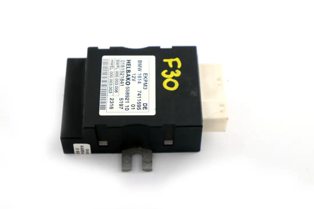 Unità di controllo per modulo pompa carburante per BMW F10 F20 F30 con numero di parte 7411595 BMW F10 F20 F30 Unità di controllo per modulo pompa carburante - SKU 7411595 - Numero di parte 7411595