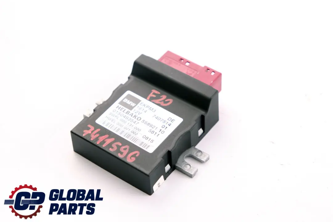 Unidad de Control Para Bomba de Combustible 7407514 para BMW F10 F20 F30 F32 con número de pieza 7358144 BMW F10 F20 F30 F32 Unidad de Control Para Bomba de Combustible 7407514 - SKU 7411596 - Número de pieza 7358144