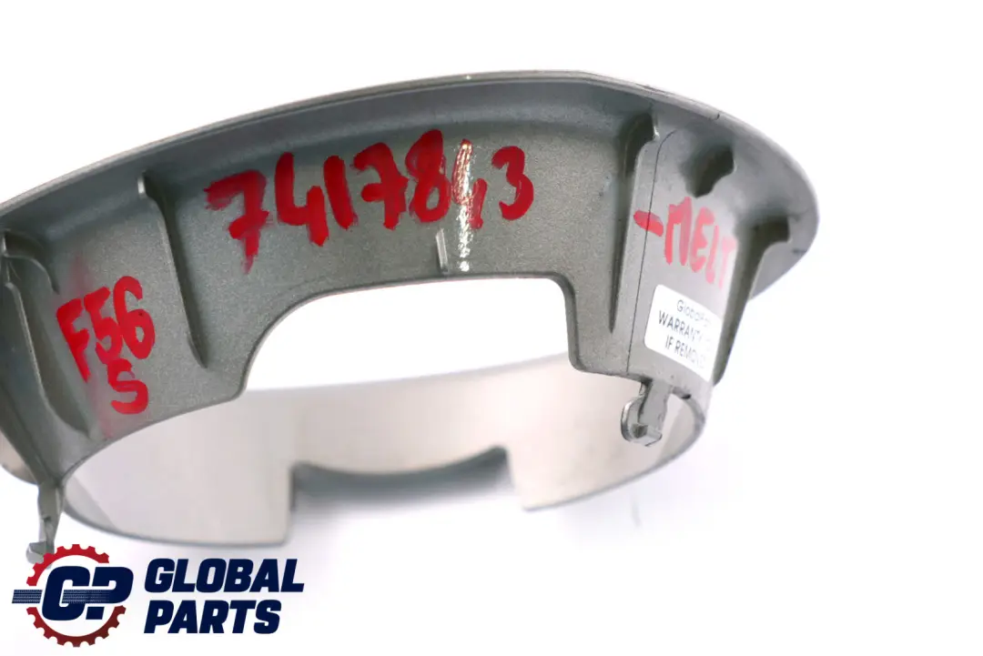Filler Flap Surround Panel Housing Melting Silver to BMW Mini Cooper S F56 Fuel with Part number 7417843 BMW Mini Cooper S F56 Fuel Filler Flap Surround Panel Housing Melting Silver - SKU 7417843-MELT - Part number 7417843