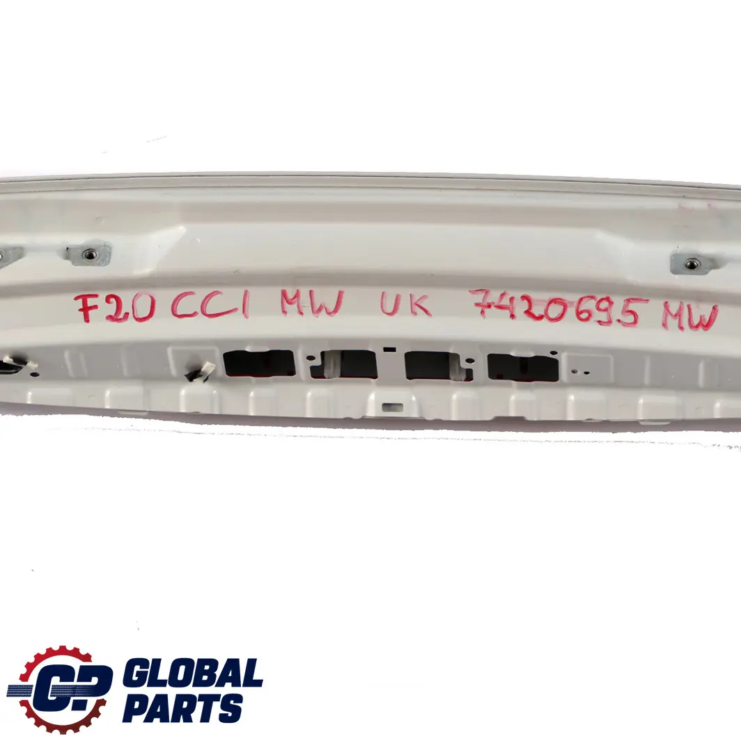 BMW 1 Series F20 F21 LCI Rear Boot Trunk Lid Tailgate Mineral White - A96 - SKU 7420695-MW - Part number 7420695