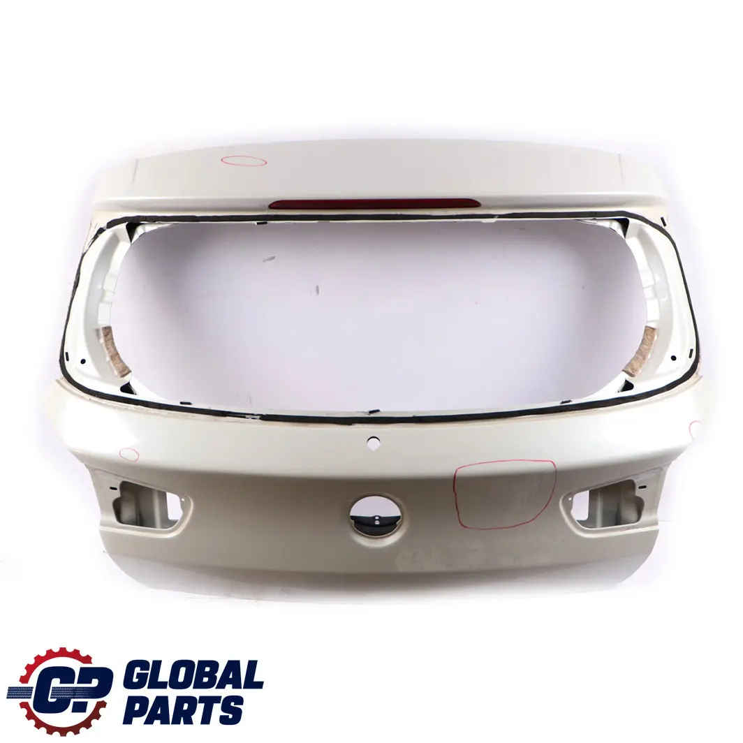 BMW 1 Series F20 F21 LCI Rear Boot Trunk Lid Tailgate Mineral White - A96 - SKU 7420695-MW - Part number 7420695