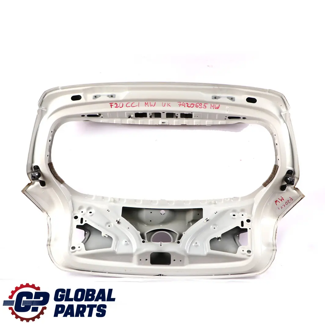 BMW 1 Series F20 F21 LCI Rear Boot Trunk Lid Tailgate Mineral White - A96 - SKU 7420695-MW - Part number 7420695