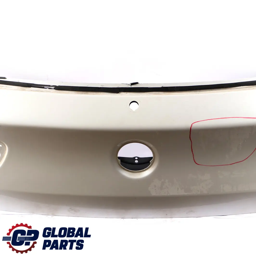 BMW 1 Series F20 F21 LCI Rear Boot Trunk Lid Tailgate Mineral White - A96 - SKU 7420695-MW - Part number 7420695