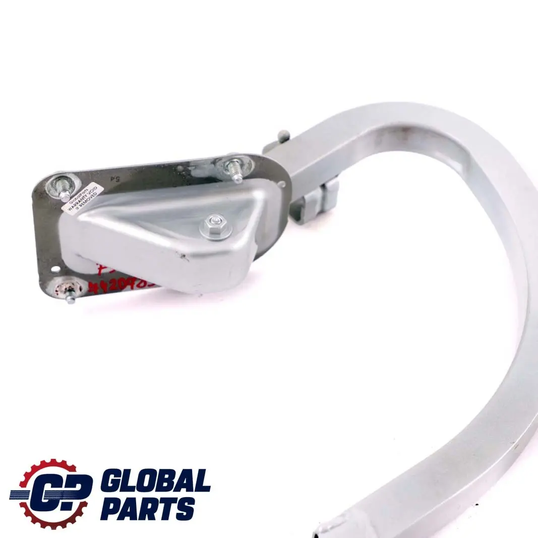 BMW F30 Izquierda Brazo de la bisagra del portón trasero Glacier Silver Metallic - SKU 7420783-GSB - Número de pieza 7420783