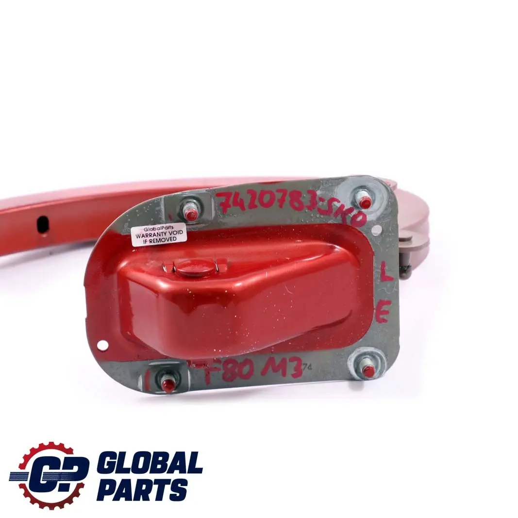 Cardine Portellone SX Sakhir Arancione C1H 7420781 per BMW F30 F80 M3 con numero di parte 7420783 BMW F30 F80 M3 Cardine Portellone SX Sakhir Arancione C1H 7420781 - SKU 7420783-SKO - Numero di parte 7420783