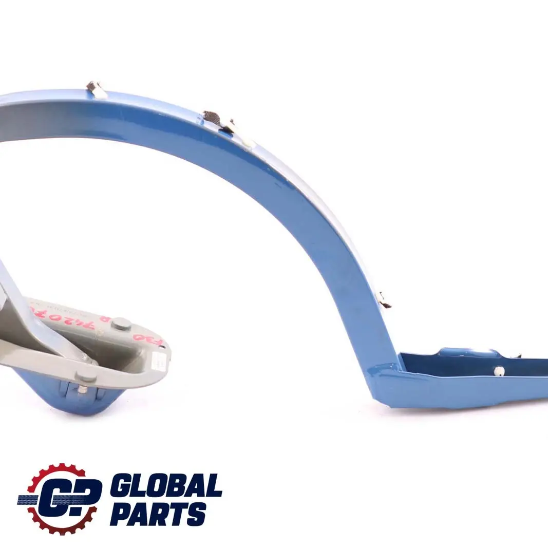 Right O/S Trunk Lid Boot Tailgate Hinge Arm Estorilblau Blue to BMW 3 Series F30 with Part number 7420784 BMW 3 Series F30 Right O/S Trunk Lid Boot Tailgate Hinge Arm Estorilblau Blue - SKU 7420784-EB - Part number 7420784