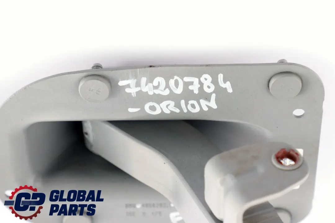 Right O/S Trunk Lid Boot Tailgate Hinge Arm Orionsilber to BMW 3 Series F30 F80 M3 with Part number 7420784 BMW 3 Series F30 F80 M3 Right O/S Trunk Lid Boot Tailgate Hinge Arm Orionsilber - SKU 7420784-ORION - Part number 7420784