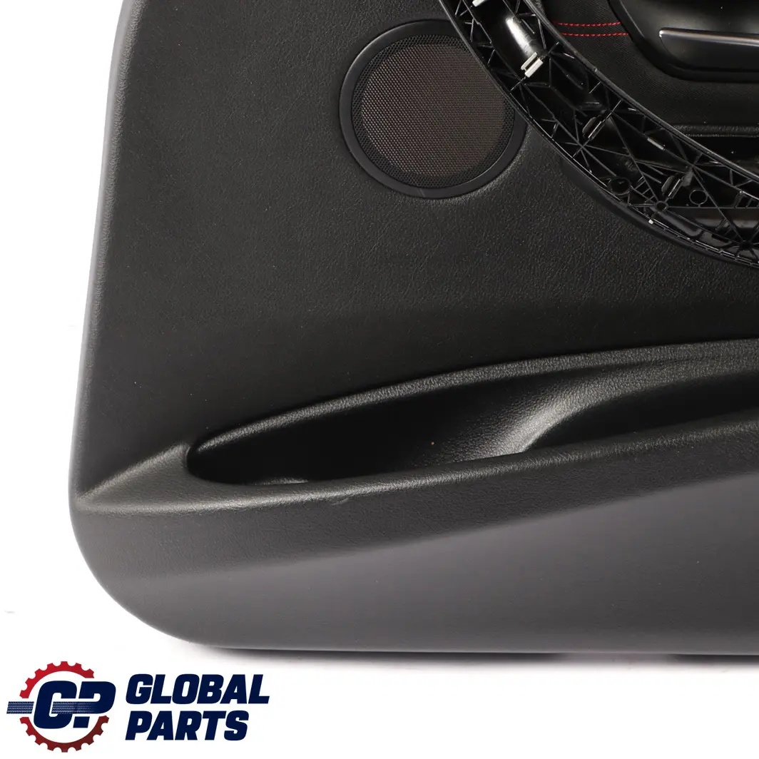 Front Right O/S Door Card Lining Panel Cloth Anthracite Red to BMW 3 F30 F31 LCI with Part number 7424264 BMW 3 F30 F31 LCI Front Right O/S Door Card Lining Panel Cloth Anthracite Red - SKU 7424264 - Part number 7424264