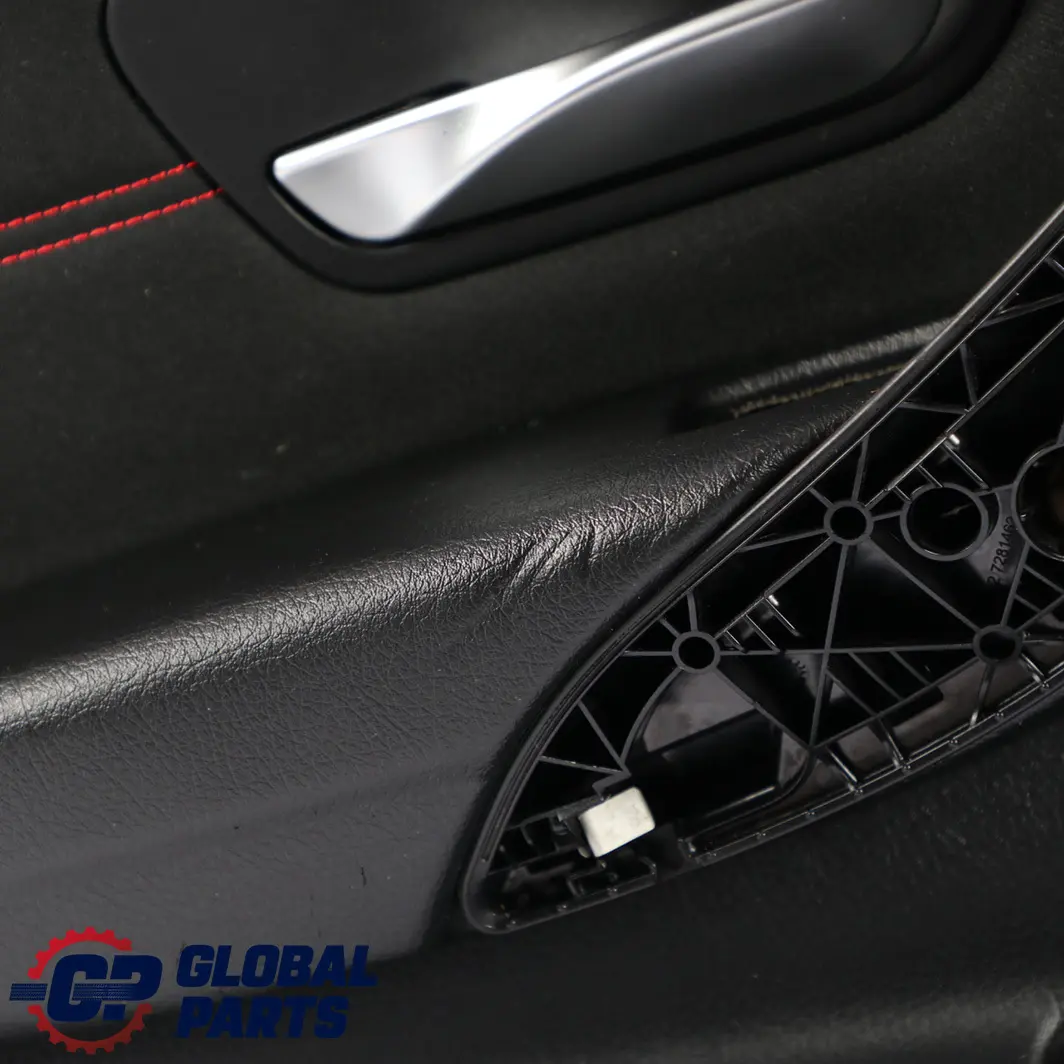 Left N/S Door Card Lining Panel Cloth Anthracite Red to BMW 3 F30 F31 LCI Rear with Part number 7424281 BMW 3 F30 F31 LCI Rear Left N/S Door Card Lining Panel Cloth Anthracite Red - SKU 7424281 - Part number 7424281