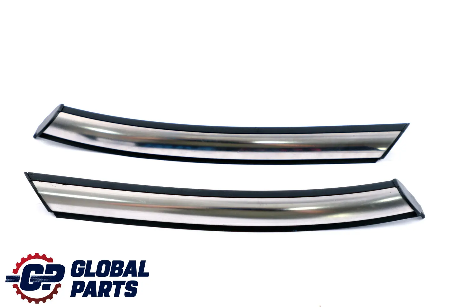 Mini F55 F56 F57 Front Set Moulding Panel Trim Strip Chrome 7424554