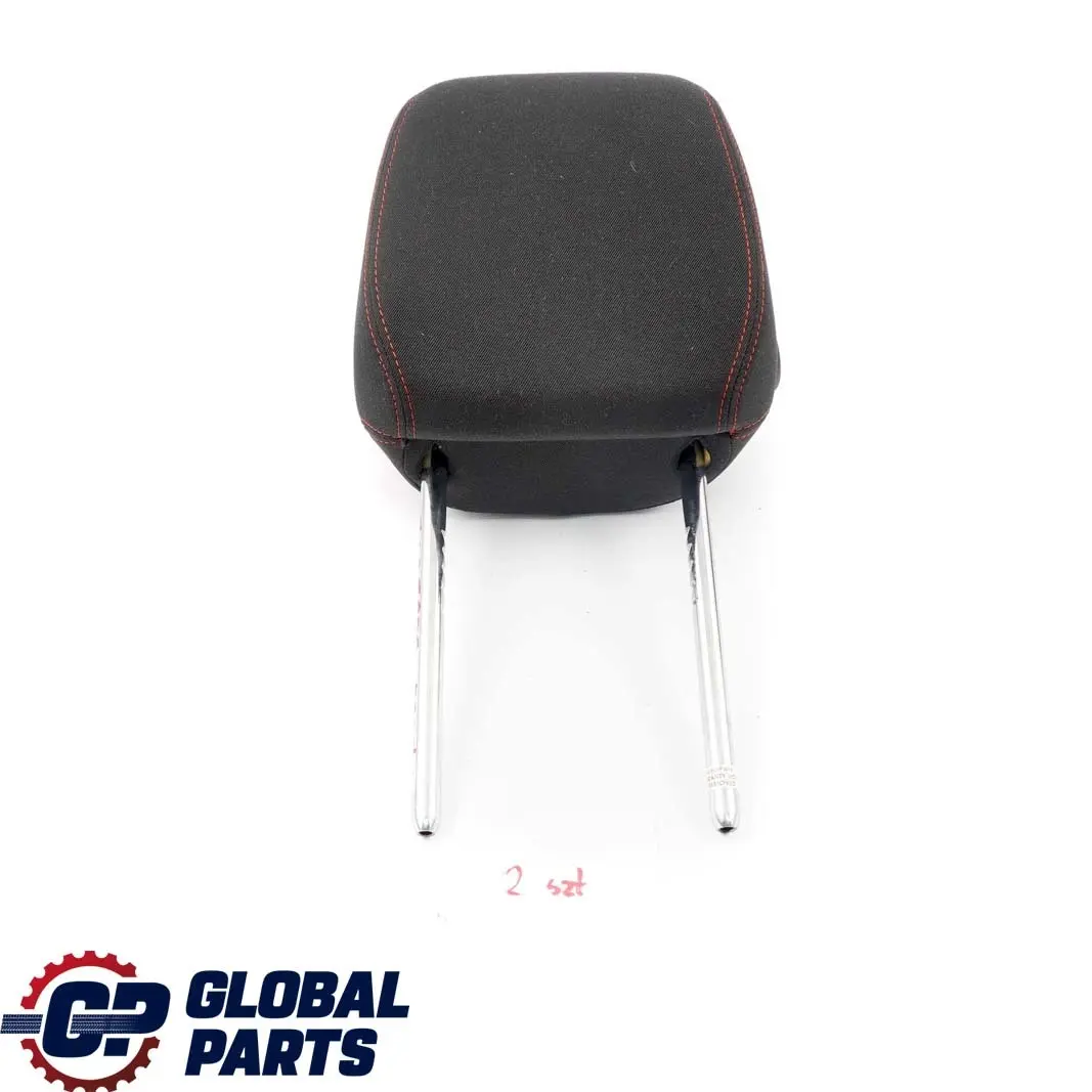 Front Left Right Seat N/O/S Headrest Cloth Anthracite Red to BMW 3 F30 F31 LCI with Part number 7425898 BMW 3 F30 F31 LCI Front Left Right Seat N/O/S Headrest Cloth Anthracite Red - SKU 7425898 - Part number 7425898