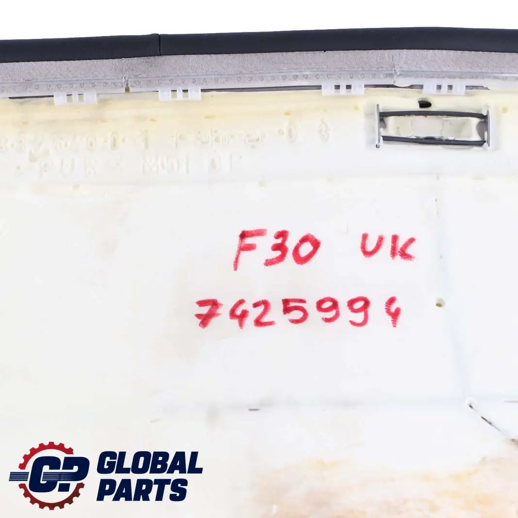 Bench Couch Sofa Leather Dakota Black Oyster to BMW 3 Series F30 F31 Rear Seat with Part number 7425994 BMW 3 Series F30 F31 Rear Seat Bench Couch Sofa Leather Dakota Black Oyster - SKU 7425994 - Part number 7425994