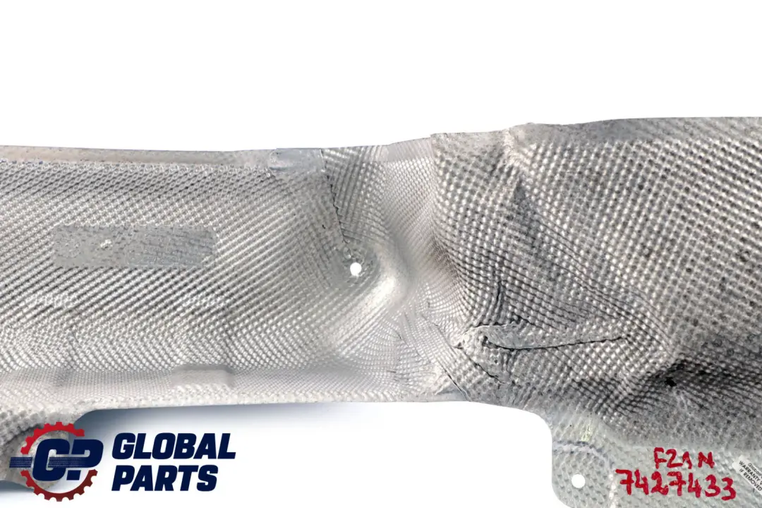 Heat Insulator Silencer to BMW 1 Series F20 F21 LCI Rear with Part number 7427433 BMW 1 Series F20 F21 LCI Rear Heat Insulator Silencer - SKU 7427433 - Part number 7427433