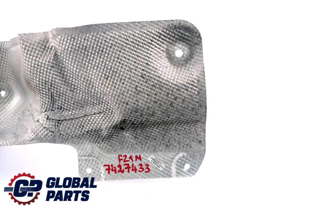 Heat Insulator Silencer to BMW 1 Series F20 F21 LCI Rear with Part number 7427433 BMW 1 Series F20 F21 LCI Rear Heat Insulator Silencer - SKU 7427433 - Part number 7427433