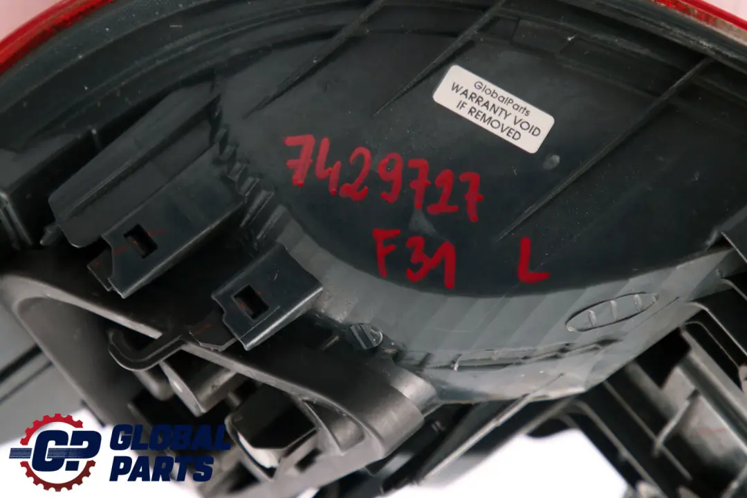 Feu Arrière Eclairage Dans Le Panneau Latéral Gauche N/S pour BMW F31 à propos du numéro de pièce 7429728 BMW F31 Feu Arrière Eclairage Dans Le Panneau Latéral Gauche N/S - SKU 7429727 - Numéro de pièce 7429728