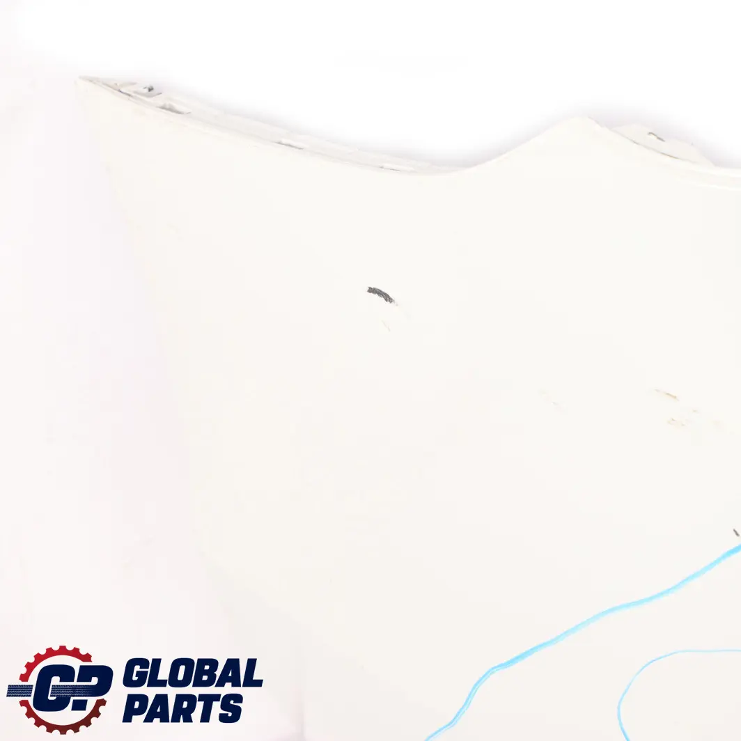 BMW 1 F20 F21 LCI Rear Bumper Trim Panel PDC Alpinweiss Alpine White 3 - 300 - SKU 7429752-AW - Part number 7429752