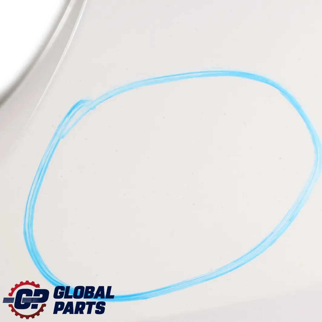 BMW 1 F20 F21 LCI Rear Bumper Trim Panel PDC Alpinweiss Alpine White 3 - 300 - SKU 7429752-AW - Part number 7429752