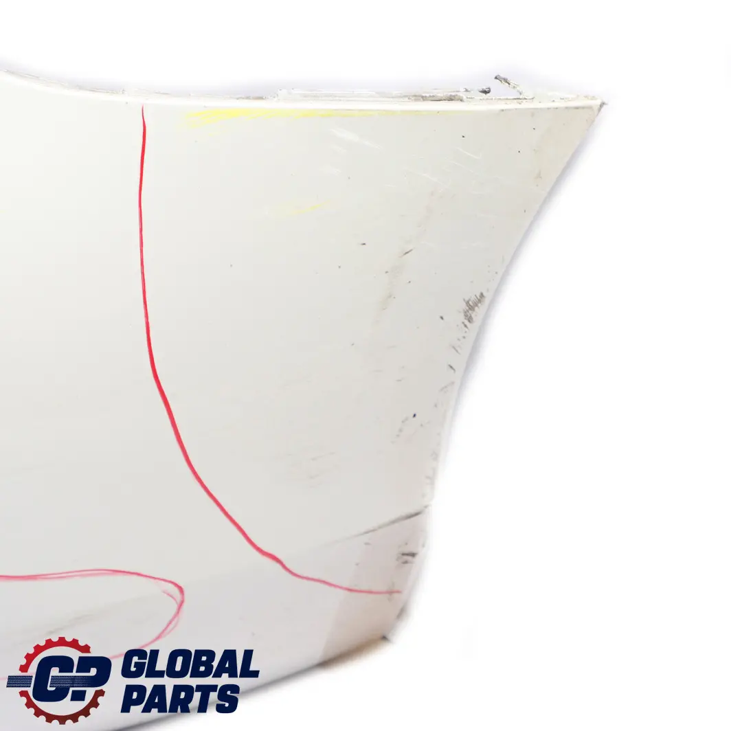 Bumper Trim Panel PDC Mineralweiss Mineral White - A96 to BMW F20 F21 LCI Rear with Part number 7429752 BMW F20 F21 LCI Rear Bumper Trim Panel PDC Mineralweiss Mineral White - A96 - SKU 7429752-MW - Part number 7429752