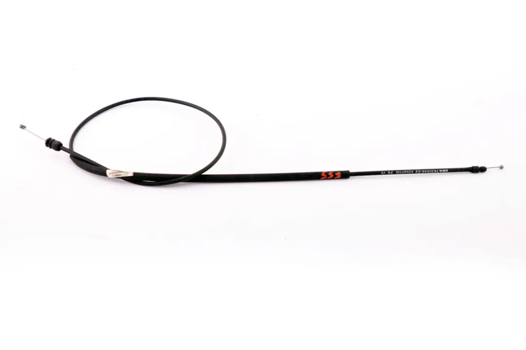 Mini Cooper F55 F56 F57 Bowdenzug Kabel Zug Frontklappe Hinten - SKU 7430846 - Teilenummer 7430846