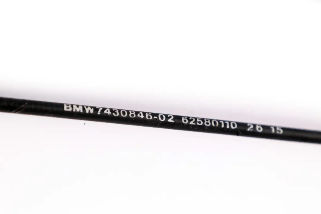 Mini Cooper F55 F56 F57 Bowdenzug Kabel Zug Frontklappe Hinten - SKU 7430846 - Teilenummer 7430846