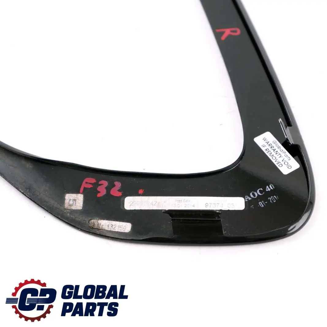 BMW F32 Rear Right Window Trim Strip High Gloss - SKU 7433356-2 - Part number 7433356
