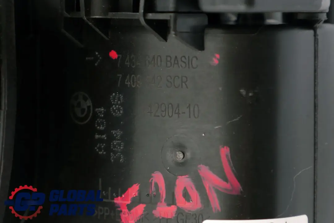 BMW F20 LCI Osłona Wlewu Paliwa - SKU 7434640 - Numer Części 7434640