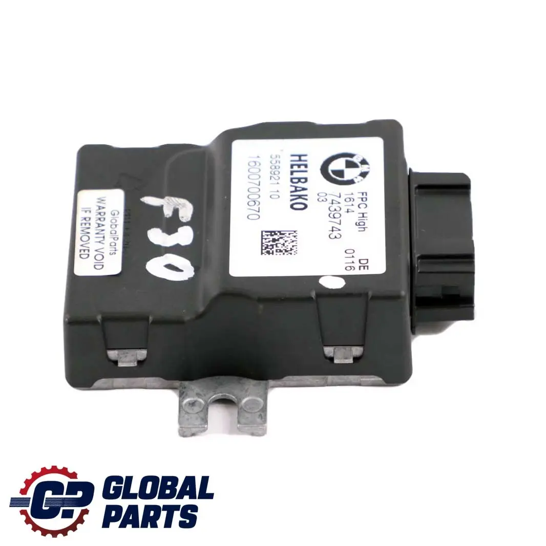 Module de contrôle de la pompe à carburant pour BMW F30 LCI 330e G11 G30 à propos du numéro de pièce 7439743 BMW F30 LCI 330e G11 G30 Module de contrôle de la pompe à carburant - SKU 7439743 - Numéro de pièce 7439743