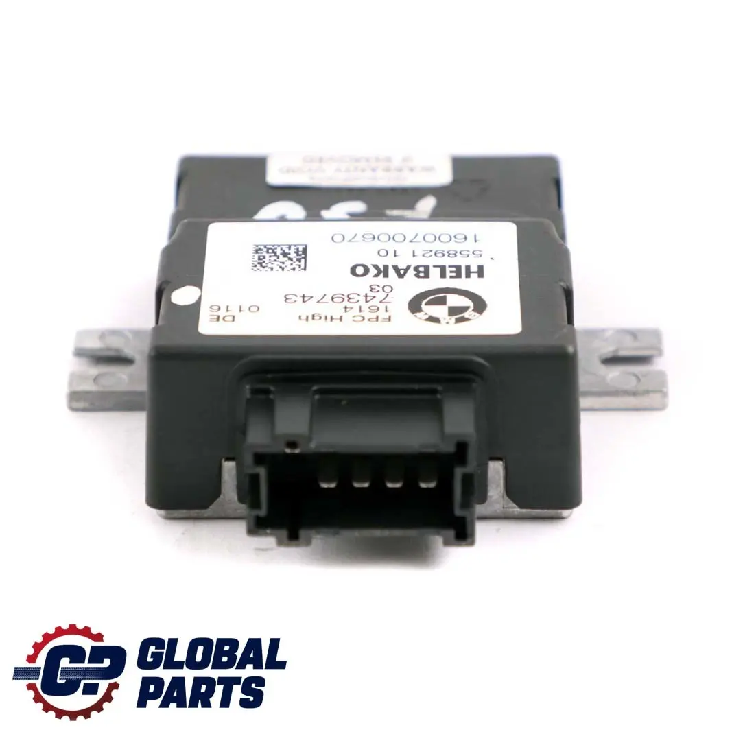 BMW F30 LCI 330e G11 G30 Módulo Unidad Control Bomba Combustible - SKU 7439743 - Número de pieza 7439743