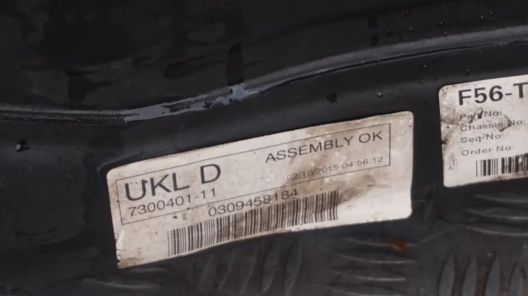 B37 B47 Diesel Tanque De combustible De plastico para Mini Cooper F55 F56 F57 con número de pieza 7440792 Mini Cooper F55 F56 F57 B37 B47 Diesel Tanque De combustible De plastico - SKU 7440792 - Número de pieza 7440792