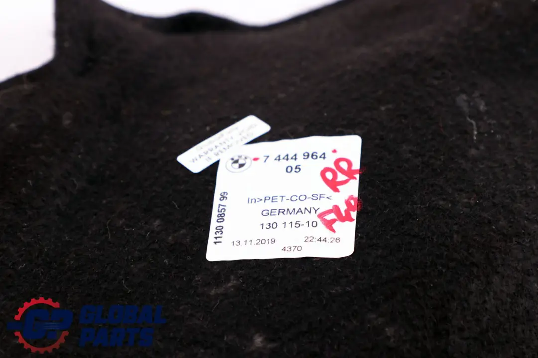 Sound Insulating Wheel Housing Rear Right O/S to BMW 1 Series F40 with Part number 7444964 BMW 1 Series F40 Sound Insulating Wheel Housing Rear Right O/S - SKU 7444964 - Part number 7444964