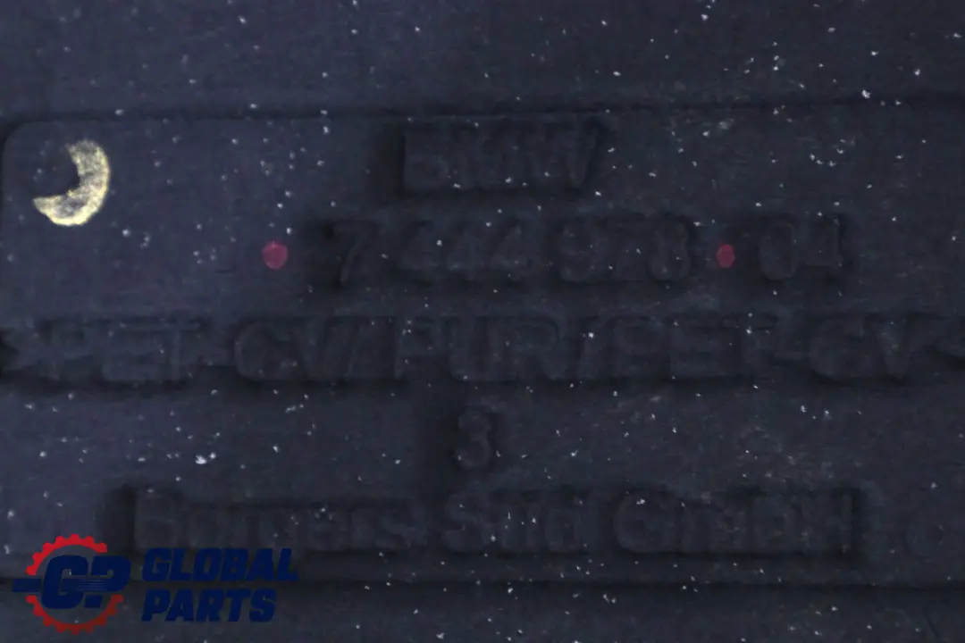 Hood Engine Bonnet Sound Insulating Cover to BMW 1 Series F40 with Part number 7444978 BMW 1 Series F40 Hood Engine Bonnet Sound Insulating Cover - SKU 7444978 - Part number 7444978