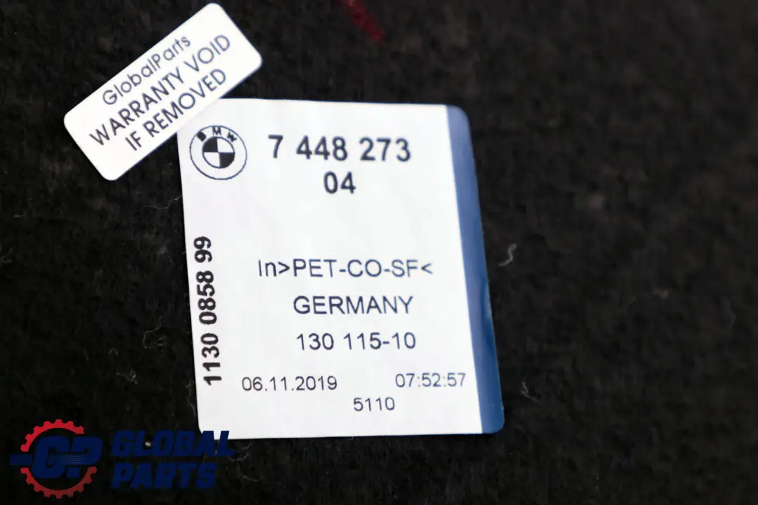 Schallisolierung Seitenwand Hinten Left für BMW 1 er F40 mit Teilenummer 7448273 BMW 1 er F40 Schallisolierung Seitenwand Hinten Left - SKU 7448273 - Teilenummer 7448273