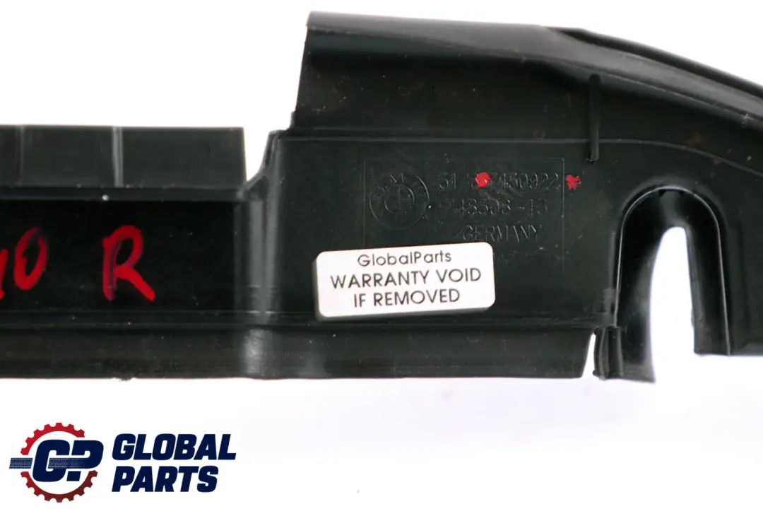 BMW F40 Hood Bonnet Locator Sealing Mounting Right O/S - SKU 7450922 - Part number 7450922