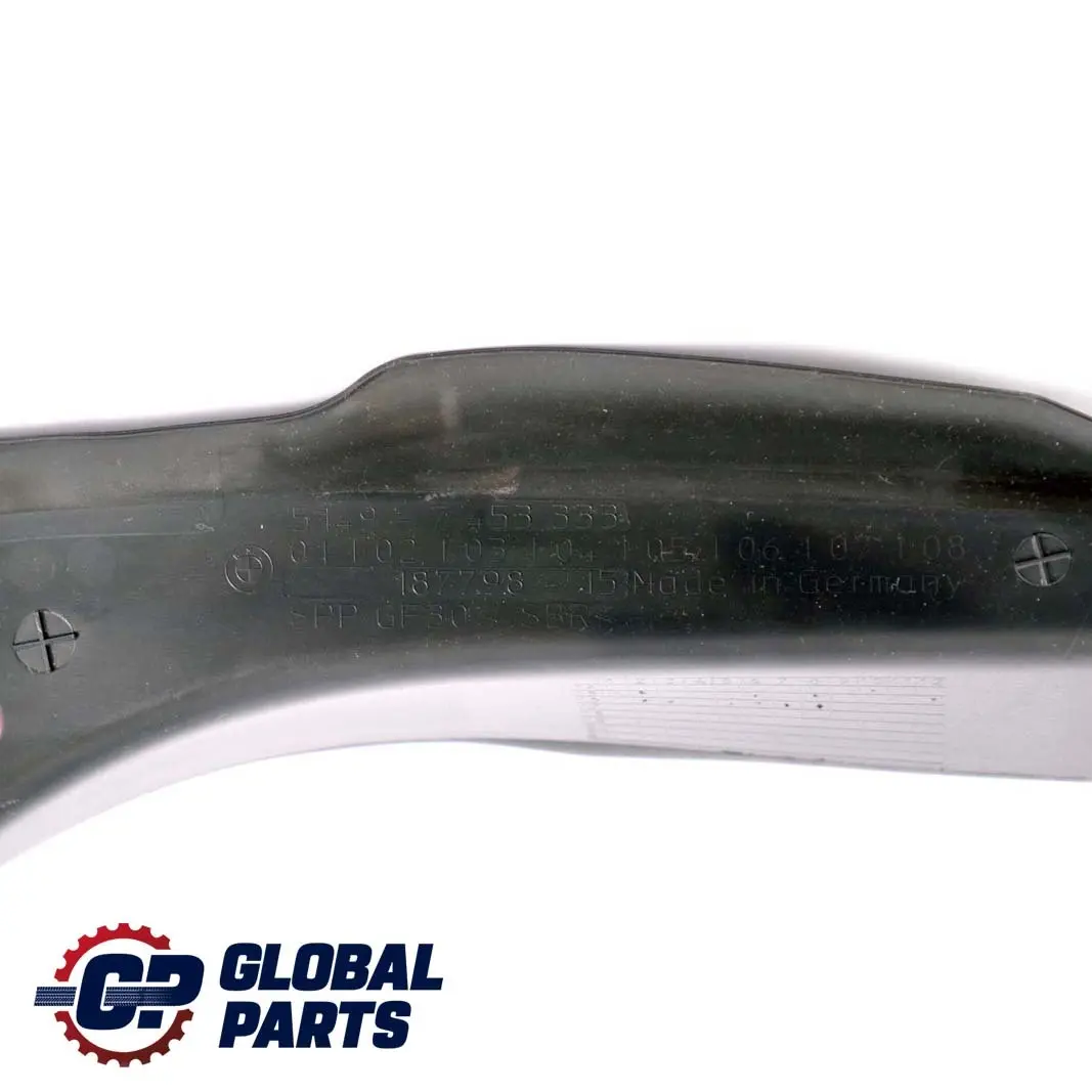 BMW F30 F80 M3 LCI Gutter Strip Trim Drip Rail Left - SKU 7453333 - Numéro de pièce 7453333