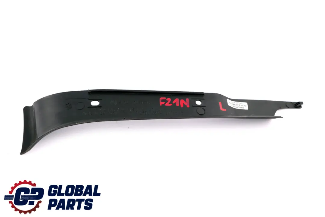 BMW F20 F21 LCI Apertura Wasserrinne SX Nero 5124 - SKU 7453339 - Numero di parte 7453339