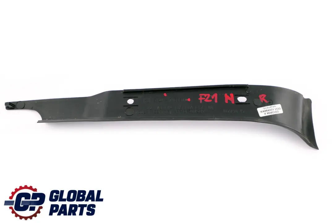 Wewnętrzna Listwa Osłona Prawa Rynienki Klapy Bagażnika do BMW F20 F21 LCI o numerze 7453340 BMW F20 F21 LCI Wewnętrzna Listwa Osłona Prawa Rynienki Klapy Bagażnika - SKU 7453340 - Numer Części 7453340