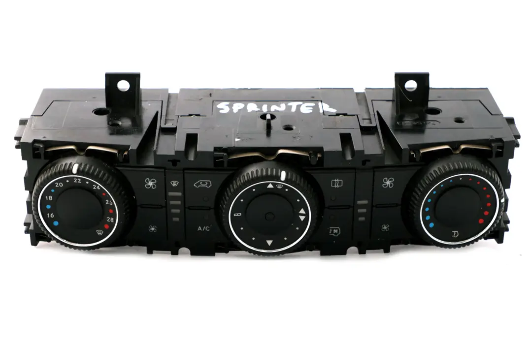 Genuine Mercedes-Benz Sprinter W906 Air Conditioning Control Unit Panel to with Part number 745545-03 Genuine Mercedes-Benz Sprinter W906 Air Conditioning Control Unit Panel - SKU 745545-03 - Part number 745545-03