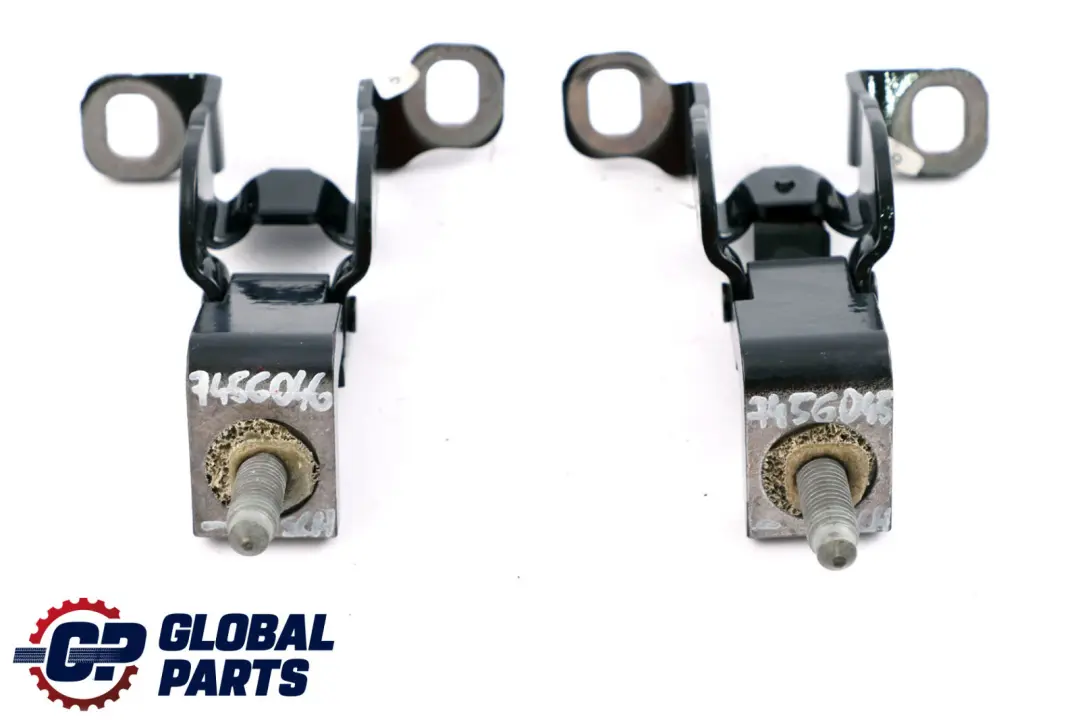 BMW X5 er E53 Scharnier Heckklappe Rechts Links Set Schwarz 7456043 7456044 - SKU 7456046-SCH - Teilenummer 7456046